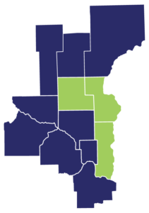 Employment Innovations – Chisago Map