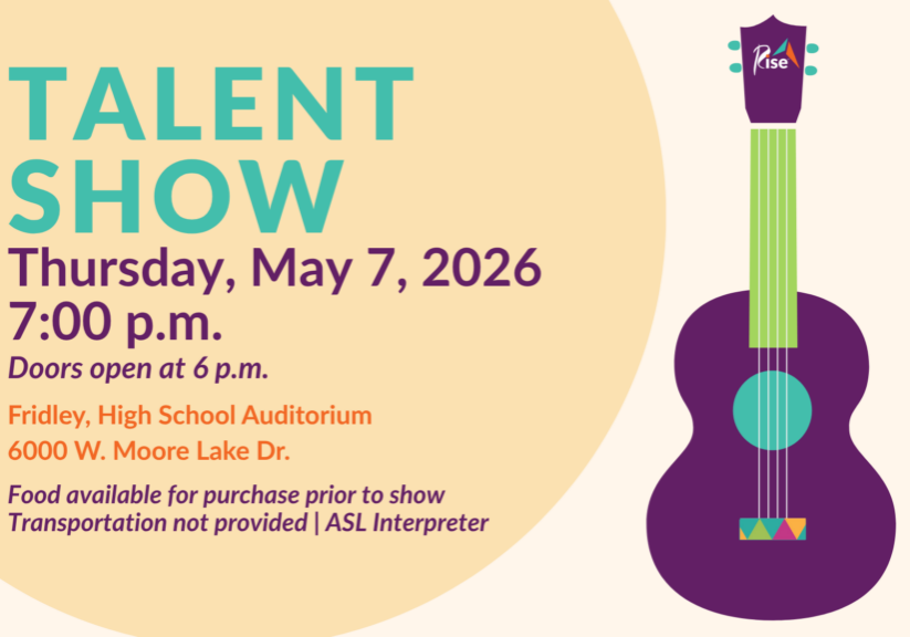 Talent Show Website Graphic