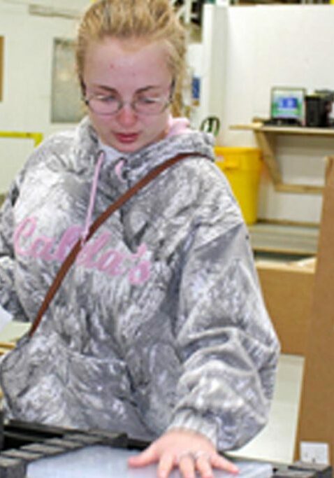 advocacy for people with disabilities girl packing boxes