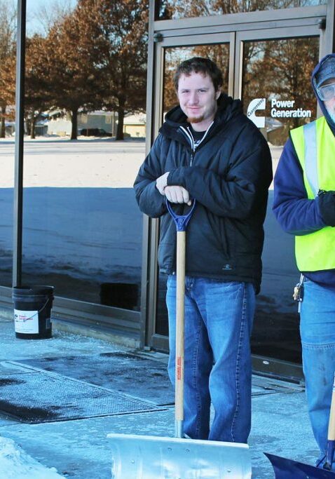 Supported Employment Services maintenance men working