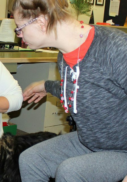 adult rehabilitative mental health services ladies laughing with dog